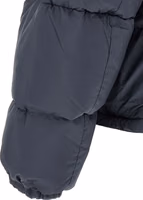 Gray Polyamide Full-Length Jacket 4
