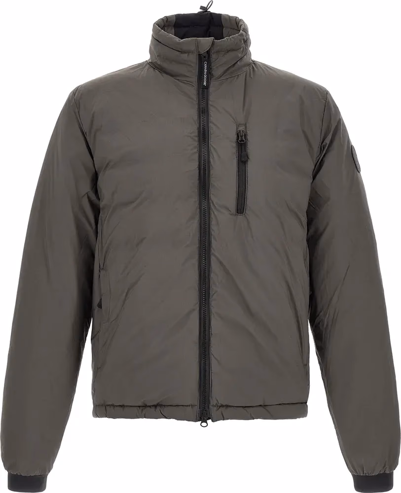 Bicolor Polyamide Full-Length Jacket