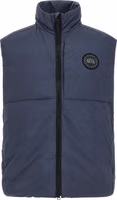 Blue Polyamide Sleeveless Jacket 1