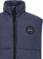 Blue Polyamide Sleeveless Jacket 3