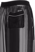 Black Silk Casual Pants 5