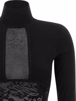 Black Viscose Midi Dress 3