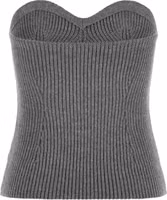 Gray Virgin Wool Blouse 2