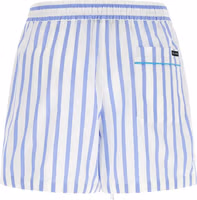 Blue Cotton Bermuda Shorts 2