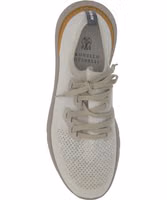 White Cotton Athletic Sneakers 4