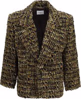 Multicolor Wool Oves Aries Full-Length Jacket 1