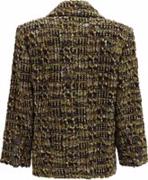 Multicolor Wool Oves Aries Full-Length Jacket 2