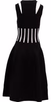 Black Women Viscose Dress 1