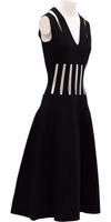 Black Women Viscose Dress 2