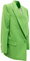 Green Women Wool Blazer 2