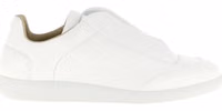 White Calfskin Low Top Sneakers 1