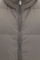 Gray Polyester Sleeveless Jacket 3