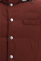 Bordeaux Polyester Sleeveless Jacket 3