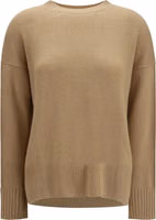 Beige Cashmere Sweatshirt 1