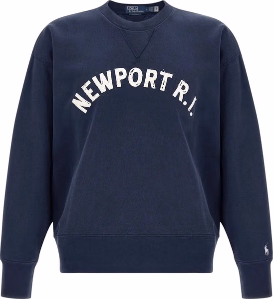 Blue Cotton Sweatshirt