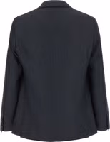 Gray Polyester Two-Piece Suit 2