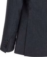 Gray Polyester Two-Piece Suit 3