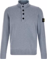 Blue Virgin Wool Cardigan 1