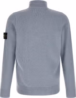 Blue Virgin Wool Cardigan 2