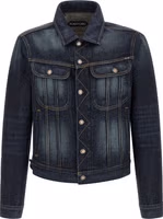 Blue Cotton Denim Jacket 1
