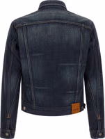 Blue Cotton Denim Jacket 2