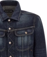 Blue Cotton Denim Jacket 3