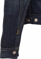 Blue Cotton Denim Jacket 4