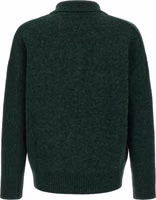 Bicolor Alpaca Leather Polo Shirt 2