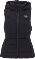 Black Polyamide Sleeveless Jacket 1