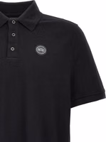 Black Cotton Polo Shirt 3