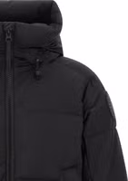 Black Polyamide Full-Length Jacket 3
