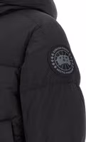 Black Polyamide Full-Length Jacket 4