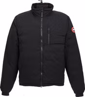 Black Polyester Shell Jacket 1