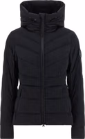Black Polyamide Full-Length Jacket 1