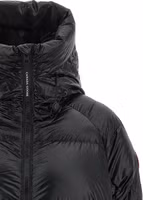 Black Polyamide Full-Length Jacket 3