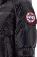 Black Polyamide Full-Length Jacket 4