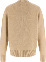 Beige Cashmere Cardigan 2