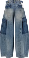 Blue Cotton Jeans Denim 2