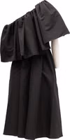 Black Women Acetate Dress 1