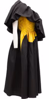 Black Women Acetate Dress 2