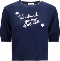 Blue Cotton Sweatshirt 1