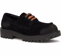 Black Suede Leather Slip-On Loafers 2