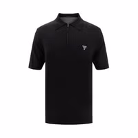 Black Wool Oves Aries Polo Shirt 1