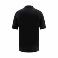 Black Wool Oves Aries Polo Shirt 2