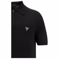 Black Wool Oves Aries Polo Shirt 3