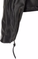 Black Calfskin Leather Jacket 4