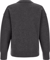 Gray Wool Cardigan 2