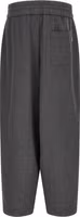 Gray Virgin Wool Casual Pants 2