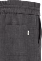 Gray Virgin Wool Casual Pants 4