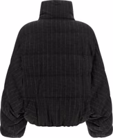 Gray Virgin Wool Full-Length Jacket 2